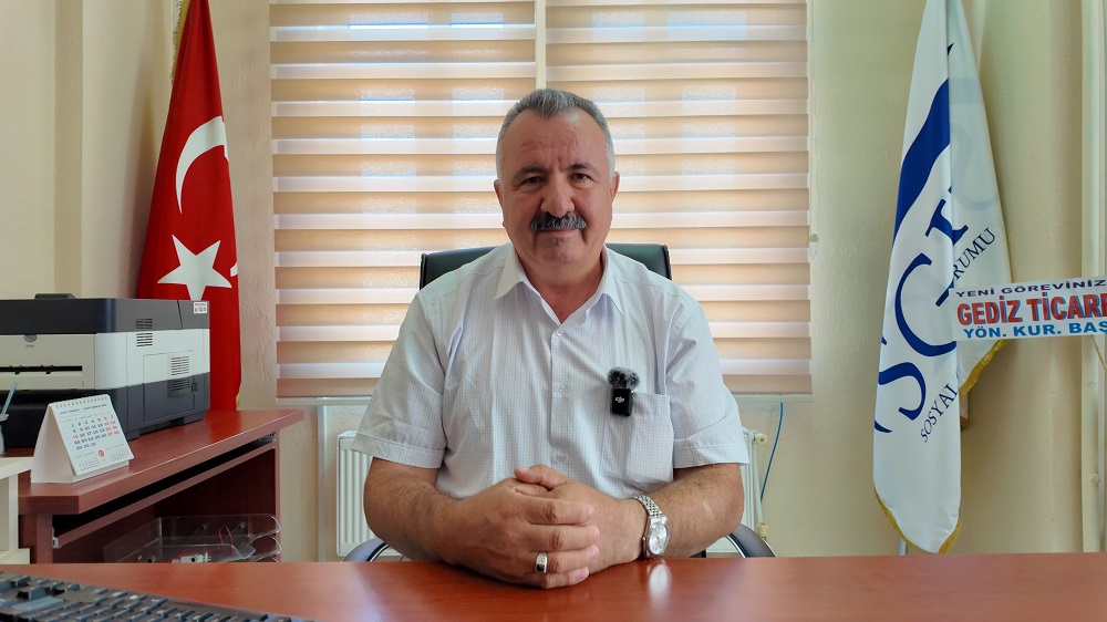 GEDİZ SOSYAL GÜVENLİK MERKEZİ MÜDÜRÜ ATEŞ GÖREVİNE BAŞLADI