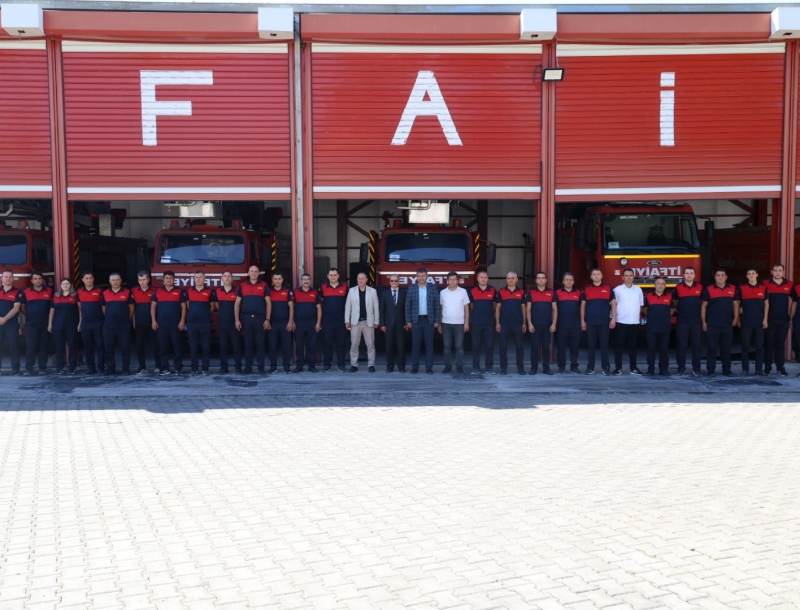 BAŞKAN AKEL, “İTFAİYE TEŞKİLATIMIZ GECE GÜNDÜZ DEMEDEN ÇALIŞIYOR”