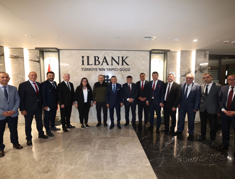 MHP KÜTAHYA HEYETİ’NDEN İLBANK’A ZİYARET
