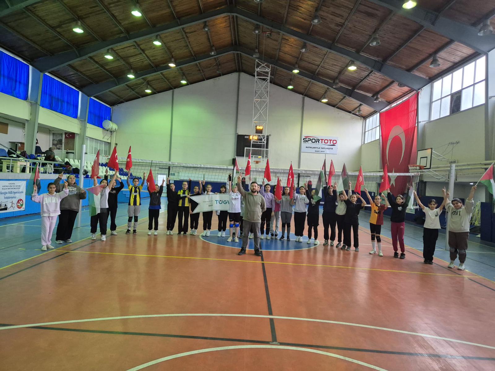 TÜGVA GEDİZ’DEN FİLİSTİN’E DESTEK ETKİNLİĞİ