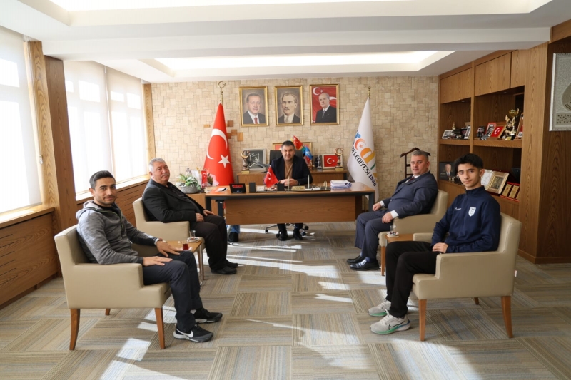 İsmail Can Ünlü’den Gediz Belediye Başkanı Necdet Akel’e Ziyaret