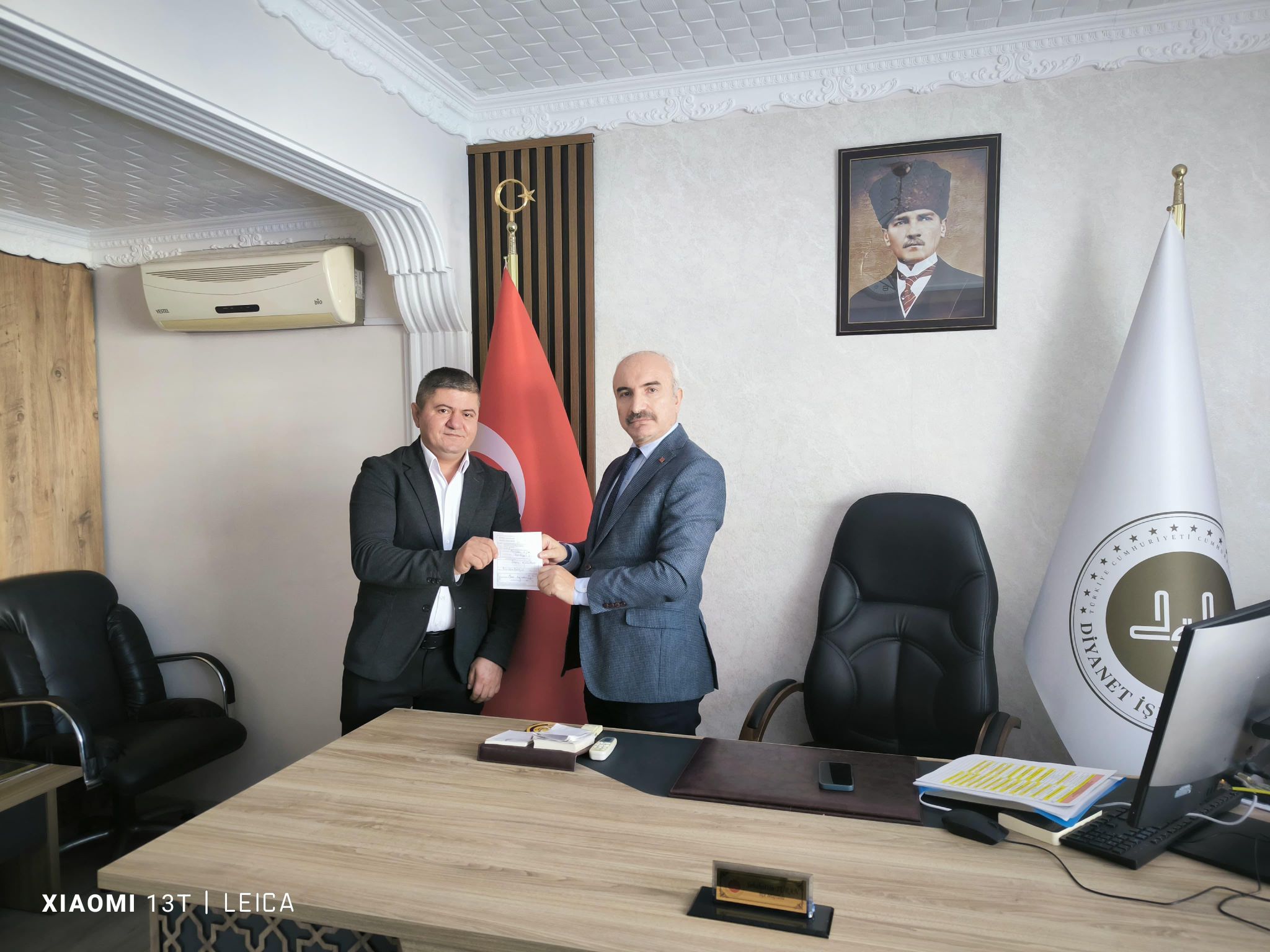 GEDİZ’DE KUR’AN KURSU İNŞAATINA DESTEKLER DEVAM EDİYOR