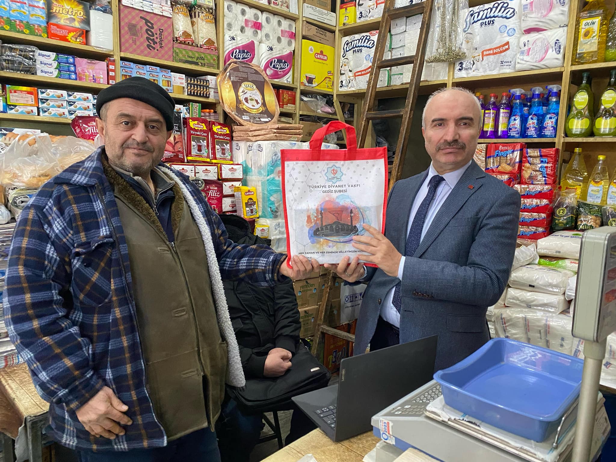 MÜFTÜ SEBAHATTİN TURAN’DAN ESNAF ZİYARETİ