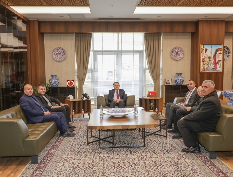 GEDİZ HEYETİNDEN KÜTAHYA VALİSİ MUSA IŞIN’A ZİYARET