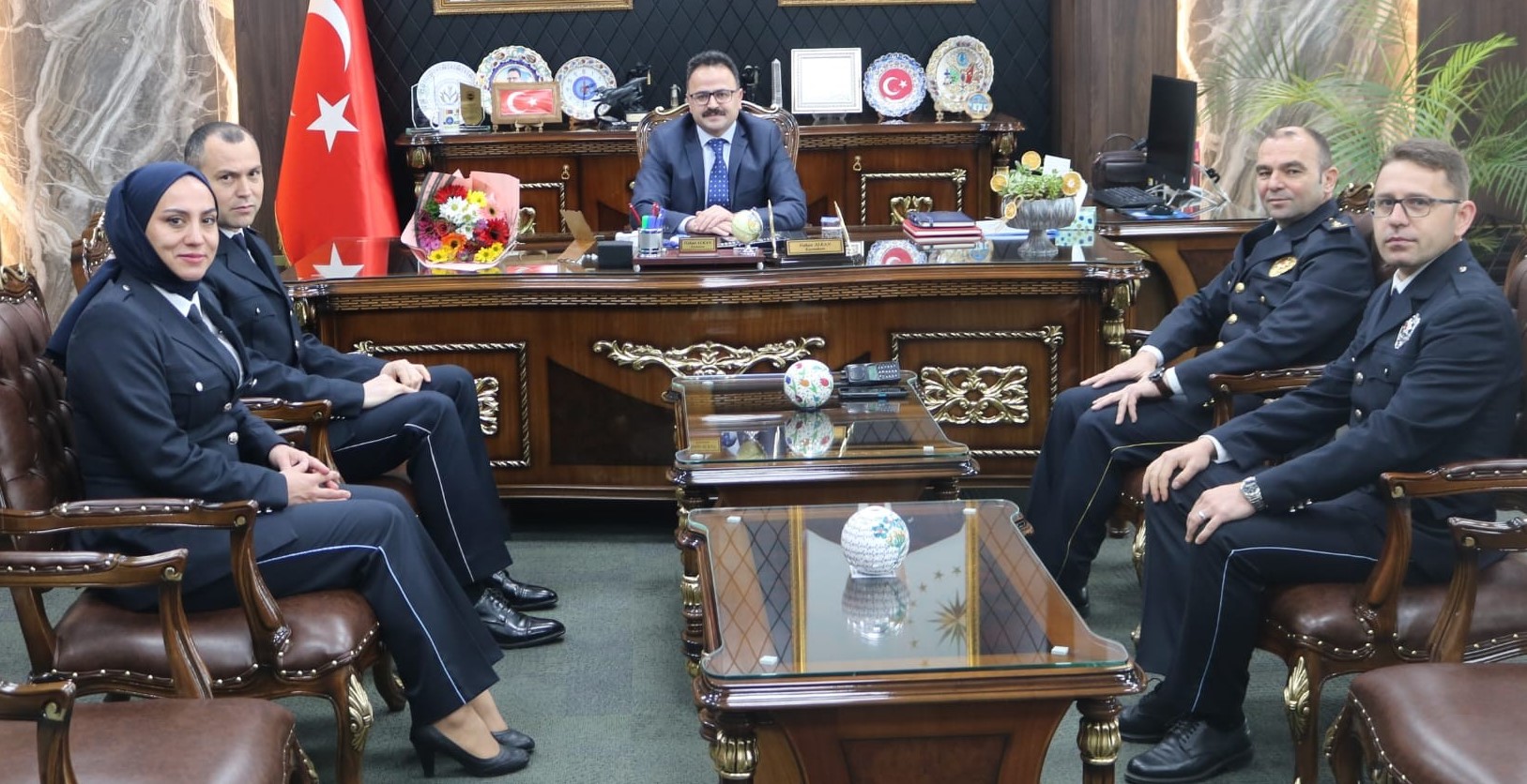 Gediz Kaymakamı Alkan “Emniyet mensuplarımızın İlçemizin huzur ve güvenliği için gösterdikleri gayret takdire şayandır