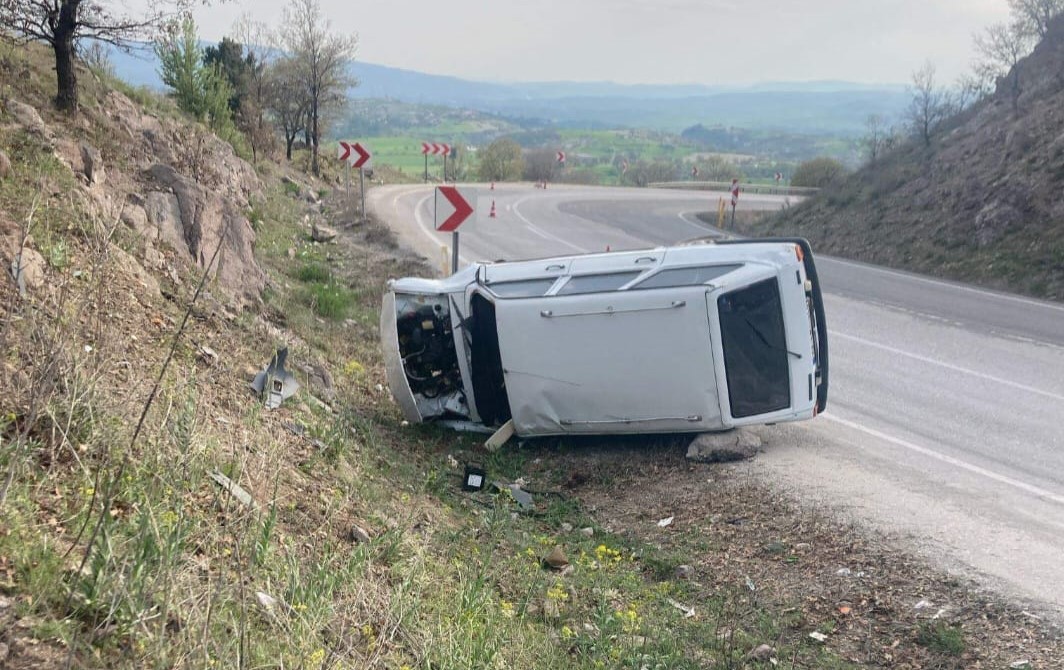 Gediz-Kütahya Karayolunda Kaza: 1 Yaralı