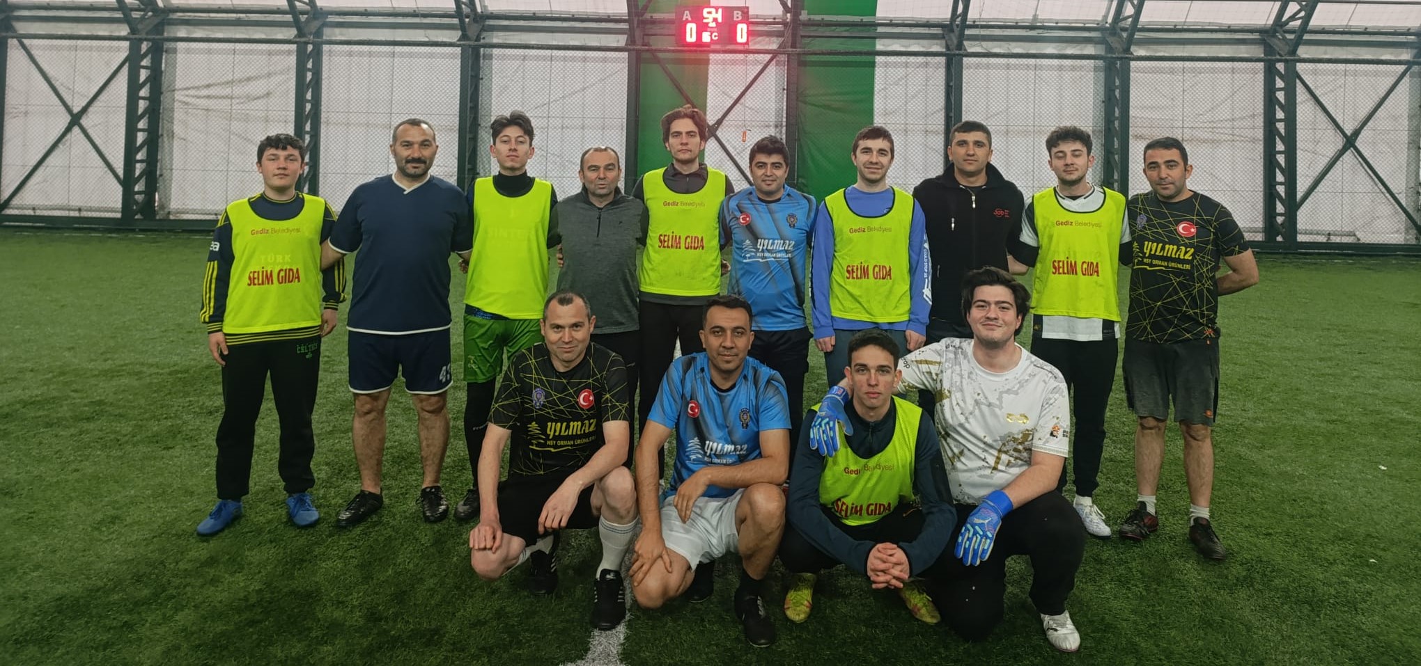 Gediz Emniyetinden Şehitlere Mevlit, Gençlerle Dostluk Maçı