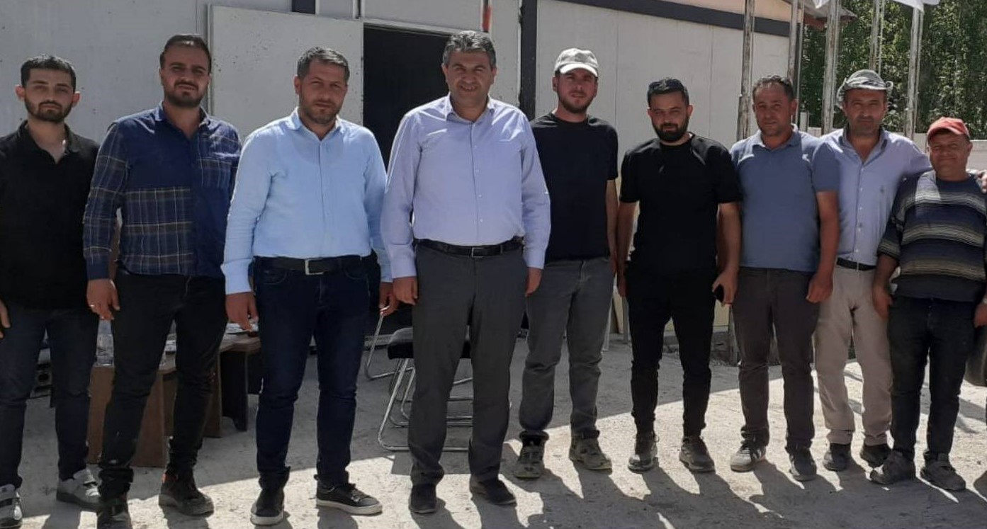 Gediz’de 5. Etap TOKİ Konutları Hızla Yükseliyor