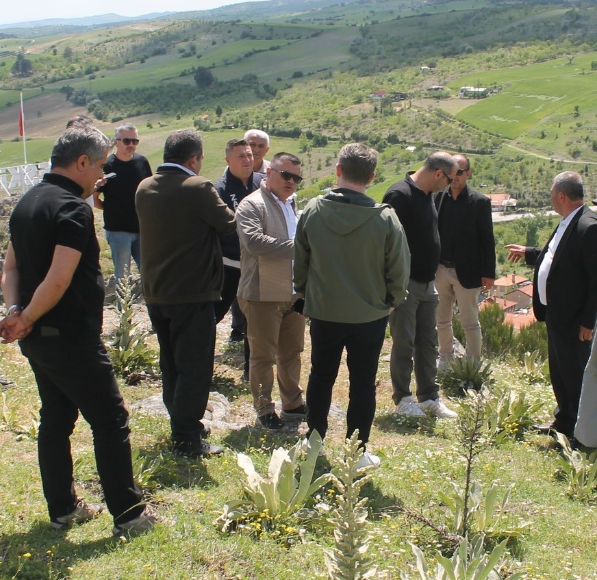 Eskigediz’de Cam Teras Projesi İçin İlk Adımlar Atıldı
