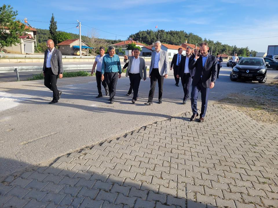 AK Partili Vekiller Yenikent’te İncelemelerde Bulundu