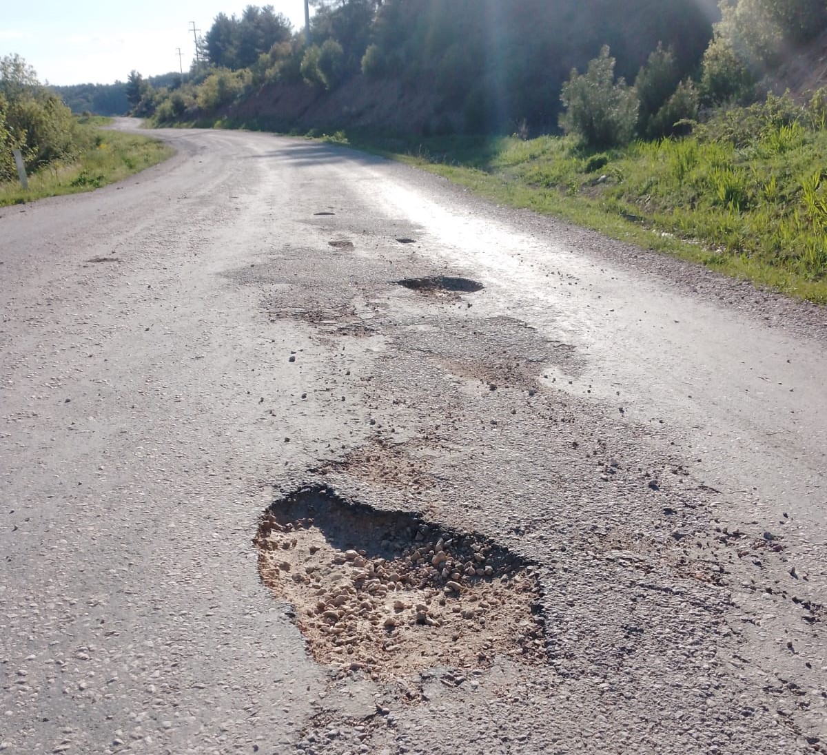 Dereköy (Hacıaliler) Yolu Sürücülere Çile Oldu