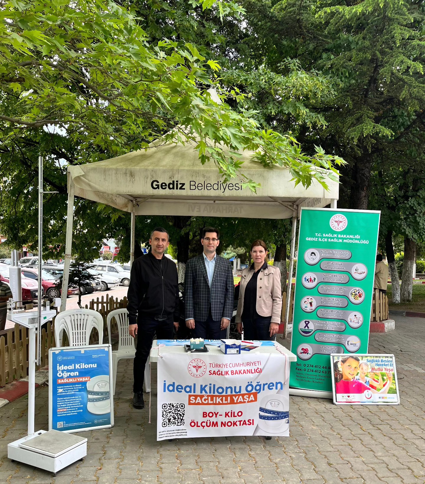 Gediz’de “İdeal Kilo ve Sağlıklı Yaşam” Etkinlikleri Devam Ediyor