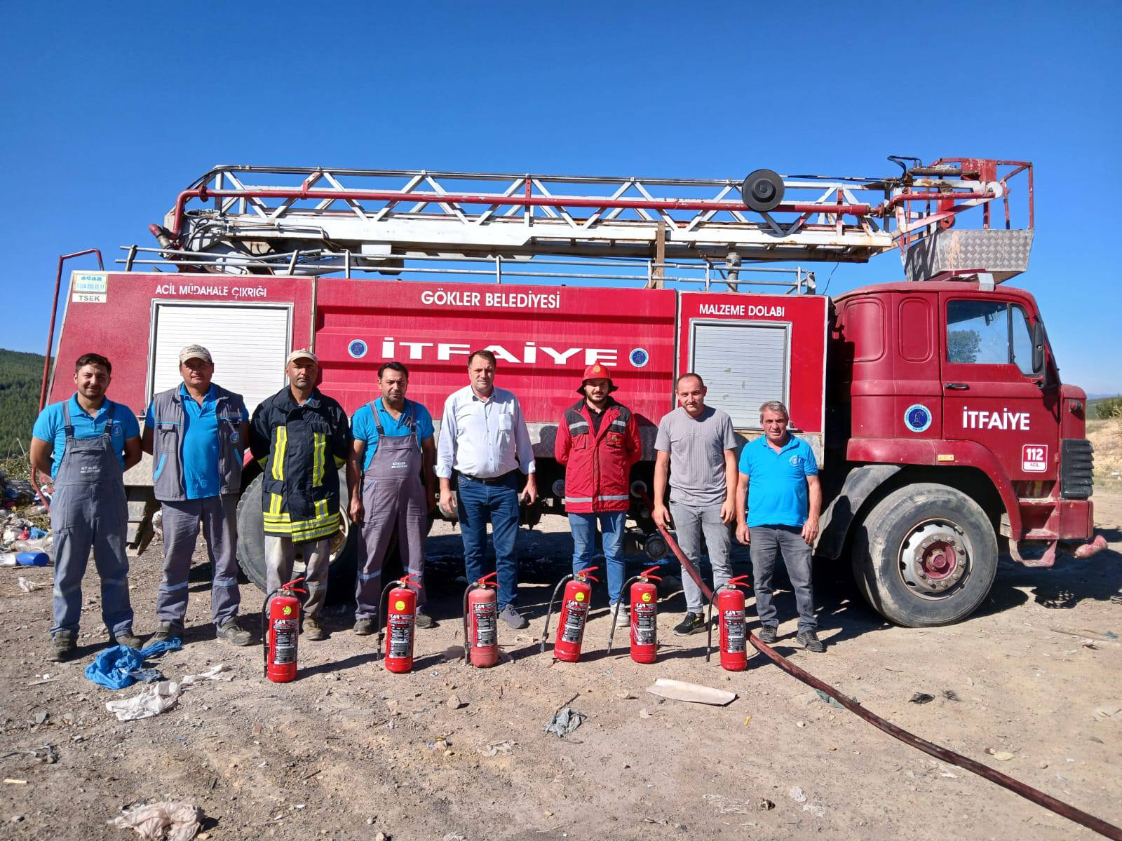 Gökler Beldesi Afetlere Hazır: Deprem ve Yangın Tatbikatları Başarıyla Gerçekleşti