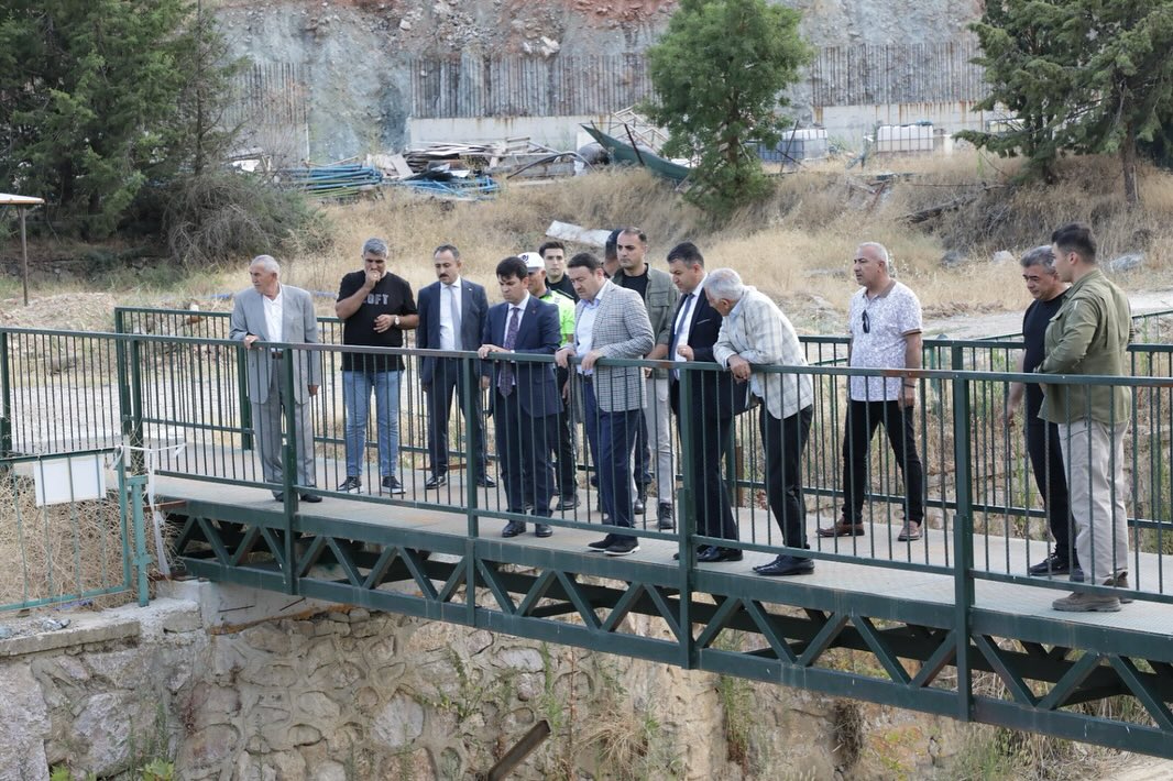 Kütahya Valisi Musa Işın, Gediz Ilıca Termal Tesislerinde İncelemelerde Bulundu