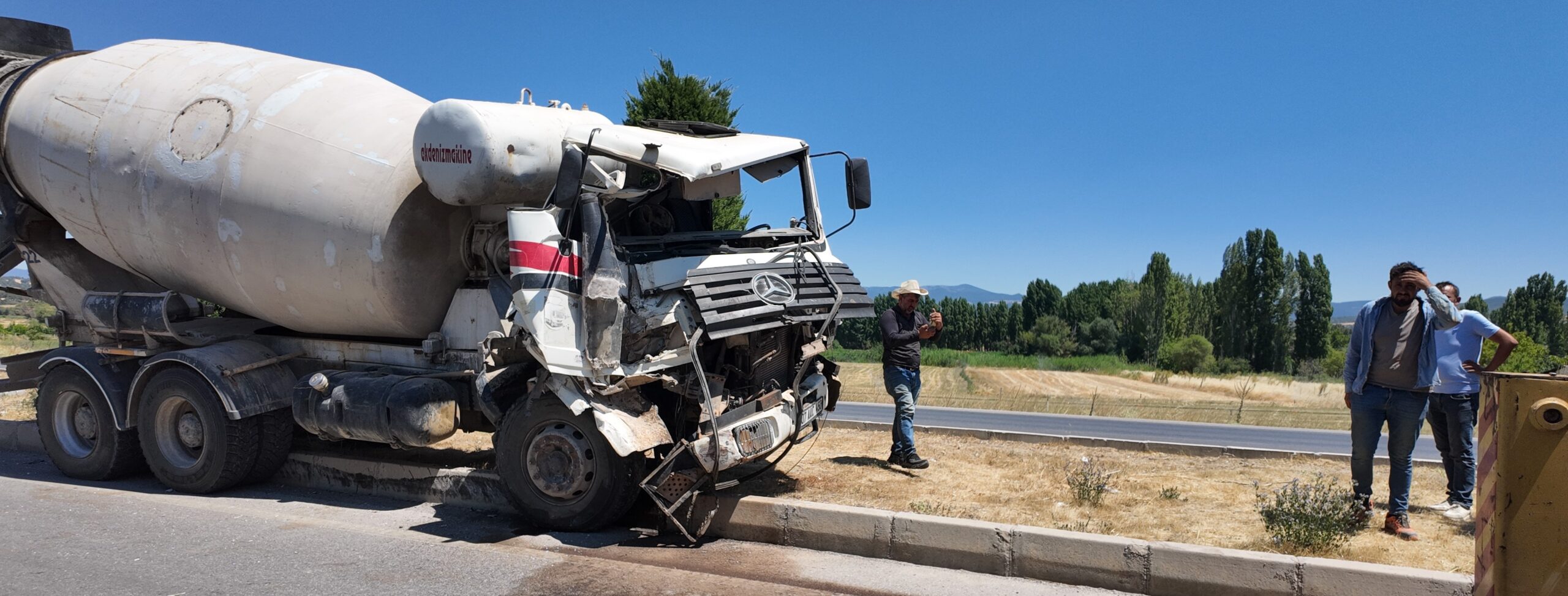Gediz-Uşak Karayolu’nda Trafik Kazası: Bir Yaralı