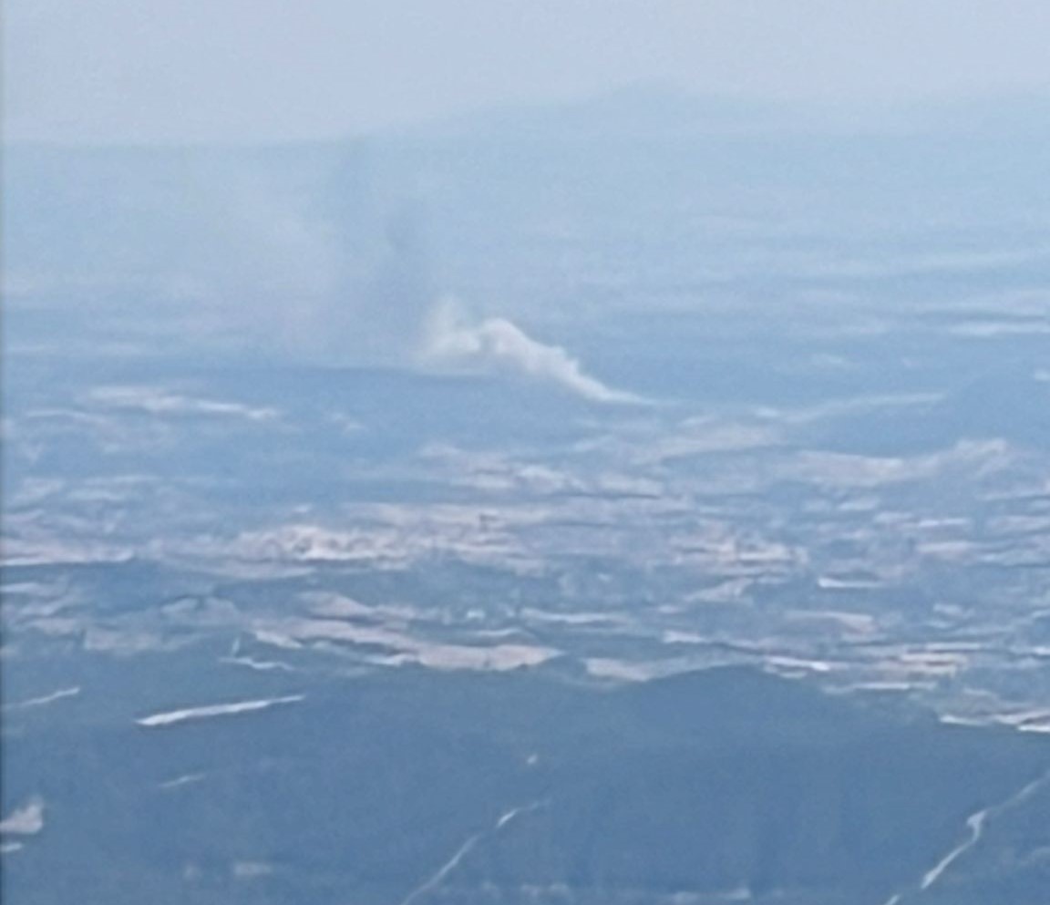 Uşak-Gediz Sınırında Büyük Orman Yangını: Gediz’e Doğru İlerliyor!