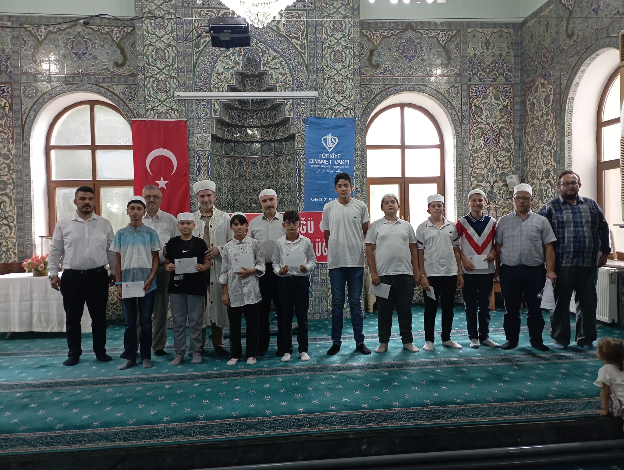 Gediz Yaz Kur’an Kursları Arası Ezan ve Kur’an-ı Kerim Yarışması Tamamlandı