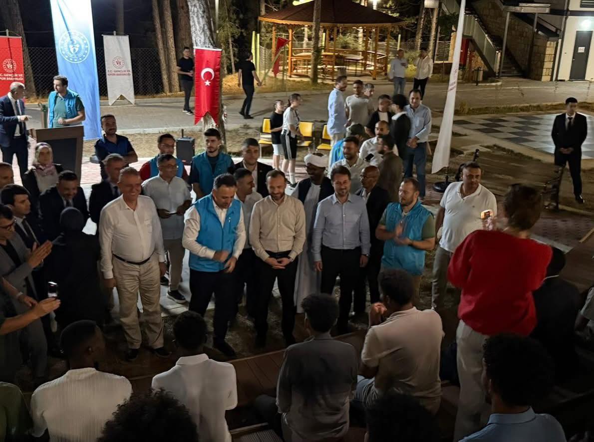 Muratdağı Gençlik Kampı’nda Sudanlı ve Uluslararası Öğrenciler Ağırladı