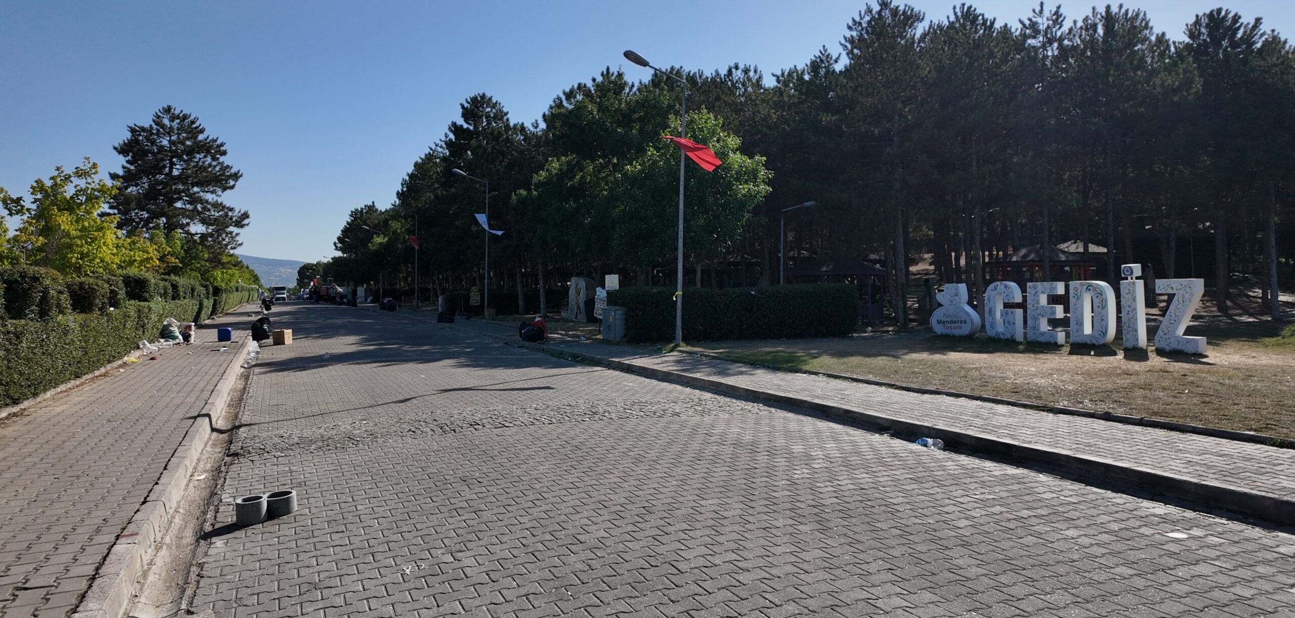 Gediz 21. Geleneksel Tarhana Festivali Sona Erdi, Adnan Menderes Yaşam Parkı Sessizliğe Büründü
