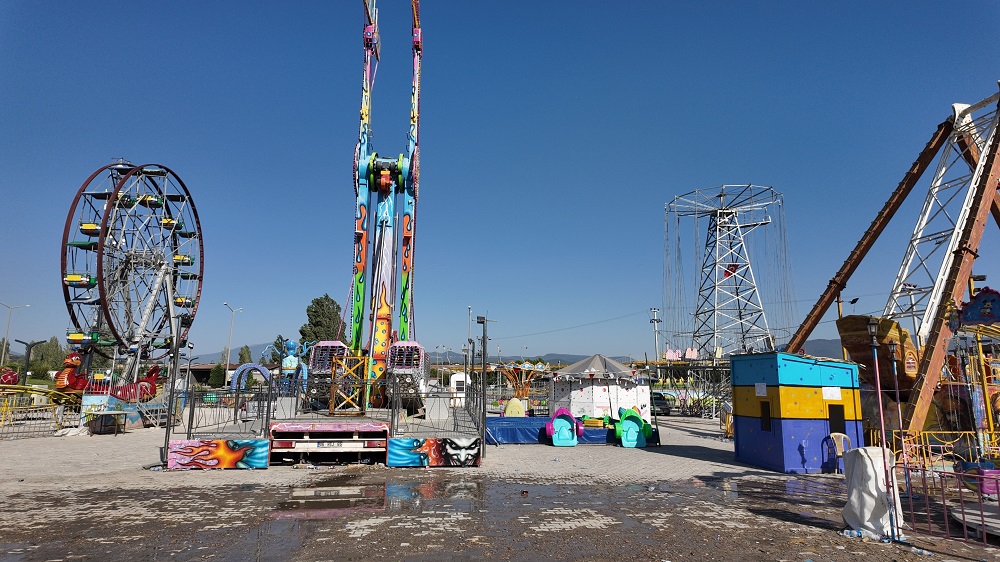 Gediz Tarhana Festivali Sona Erdi, Lunapark Coşkusu Devam Ediyor!