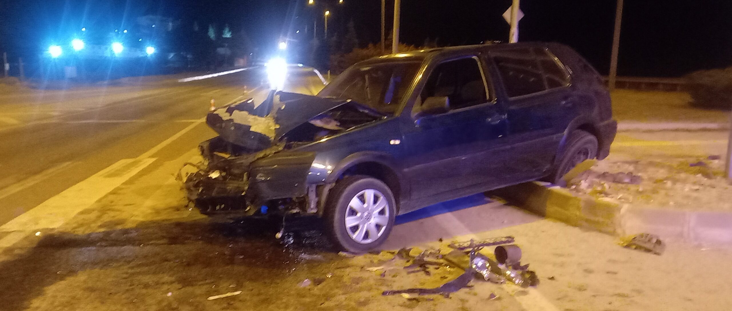 Gediz’de Trafik Kazası: İki Yaralı