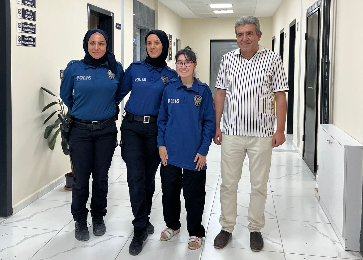 Serebral Palsi Hastası İlayda Altınkaya’nın Polislik Hayali Gerçek Oldu