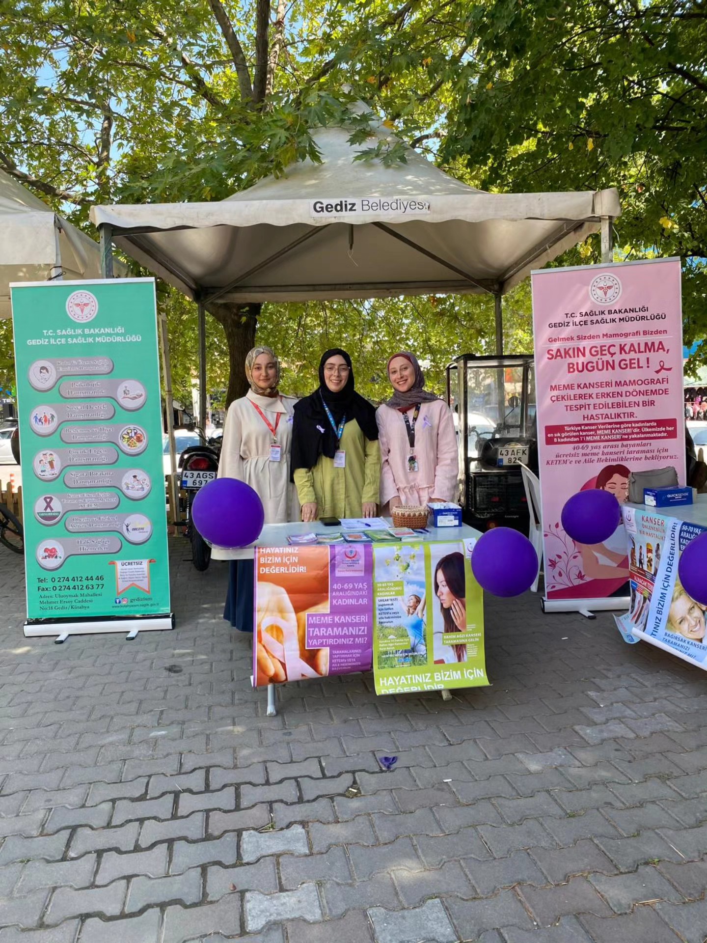 Gediz’de Halk Sağlığı Haftası Etkinlikleri Yoğun İlgi Gördü