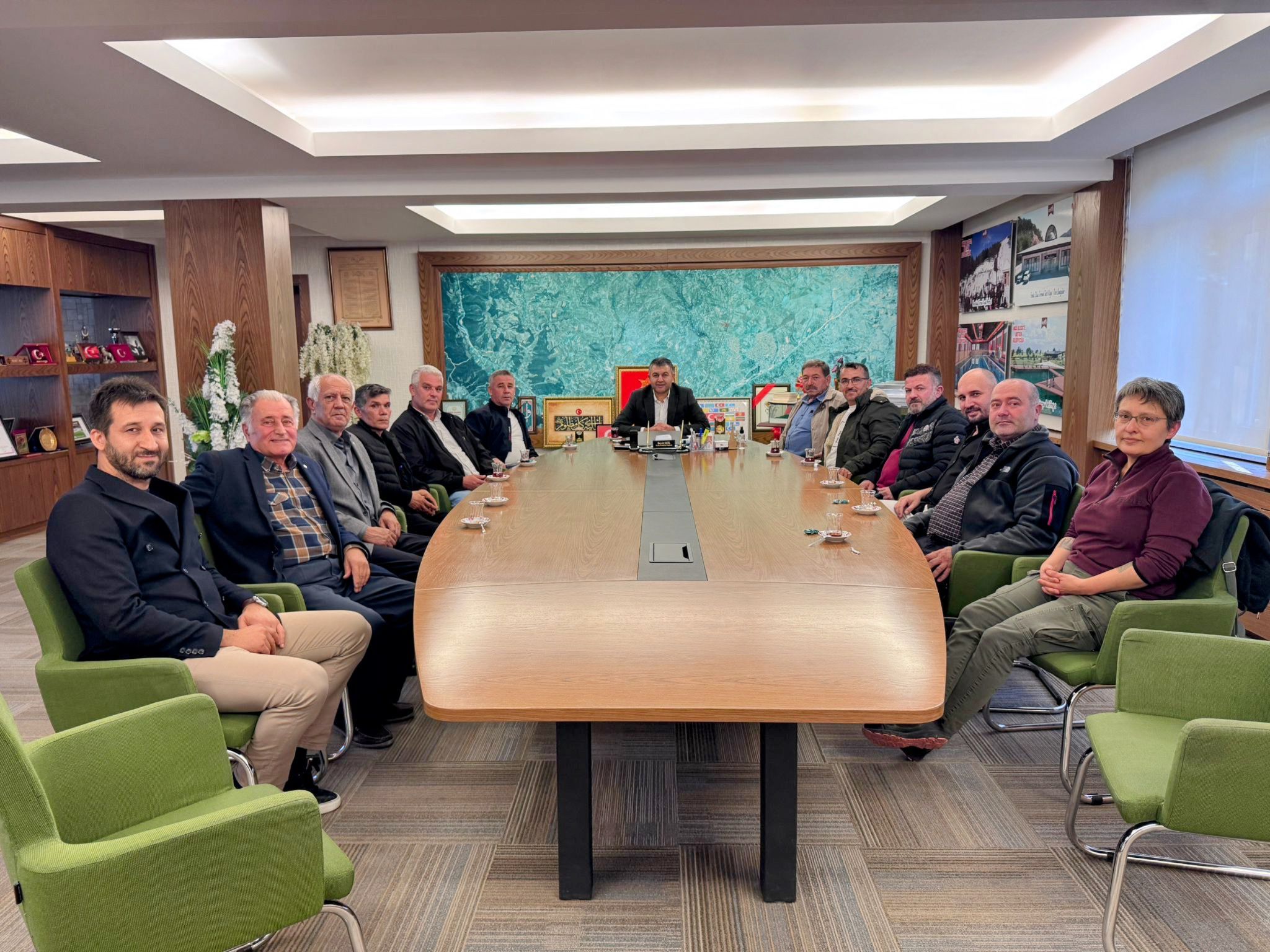 Murat Dağı Mücadelesinde Yeni Bir Zafer: Çevrecilerden Başkan Akel’e Teşekkür Ziyareti