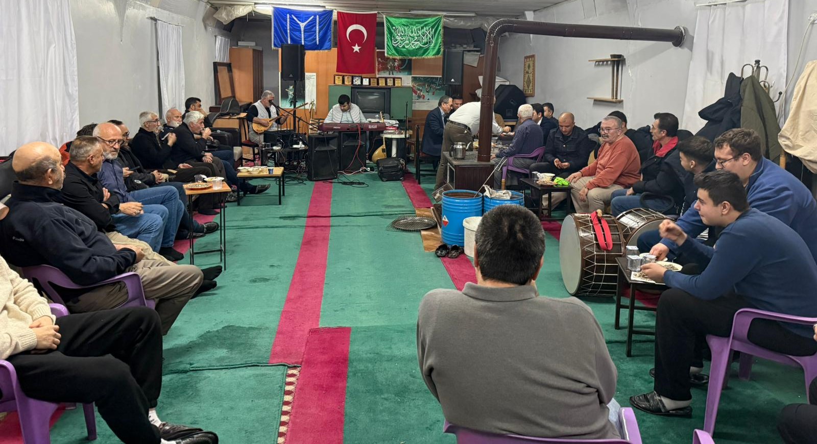 Gediz’de Yaren Odası Geleneği Yaşatılıyor: Protokol Üyeleri Vatandaşlarla Buluştu