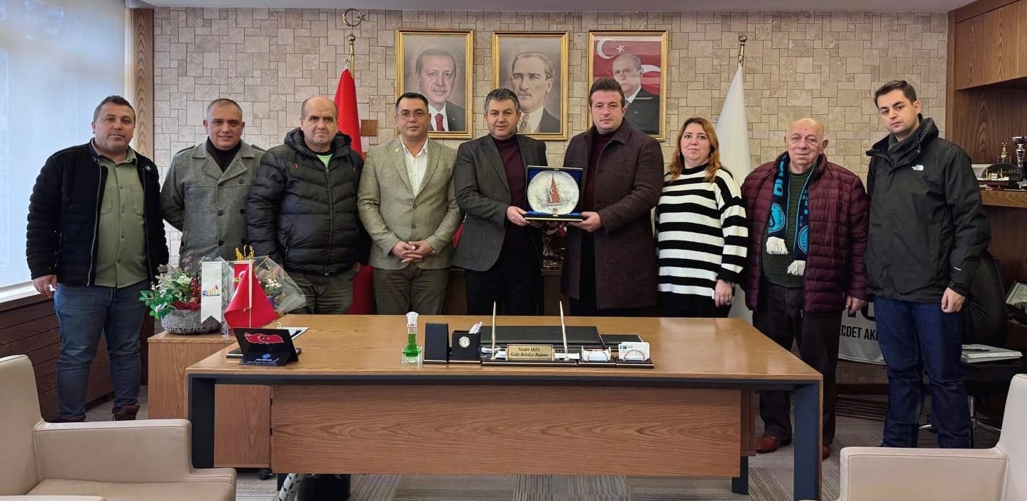 Gediz’in Geleceği İçin Güç Birliği: Gazeteciler Cemiyeti’nden Başkan Akel’e Ziyaret