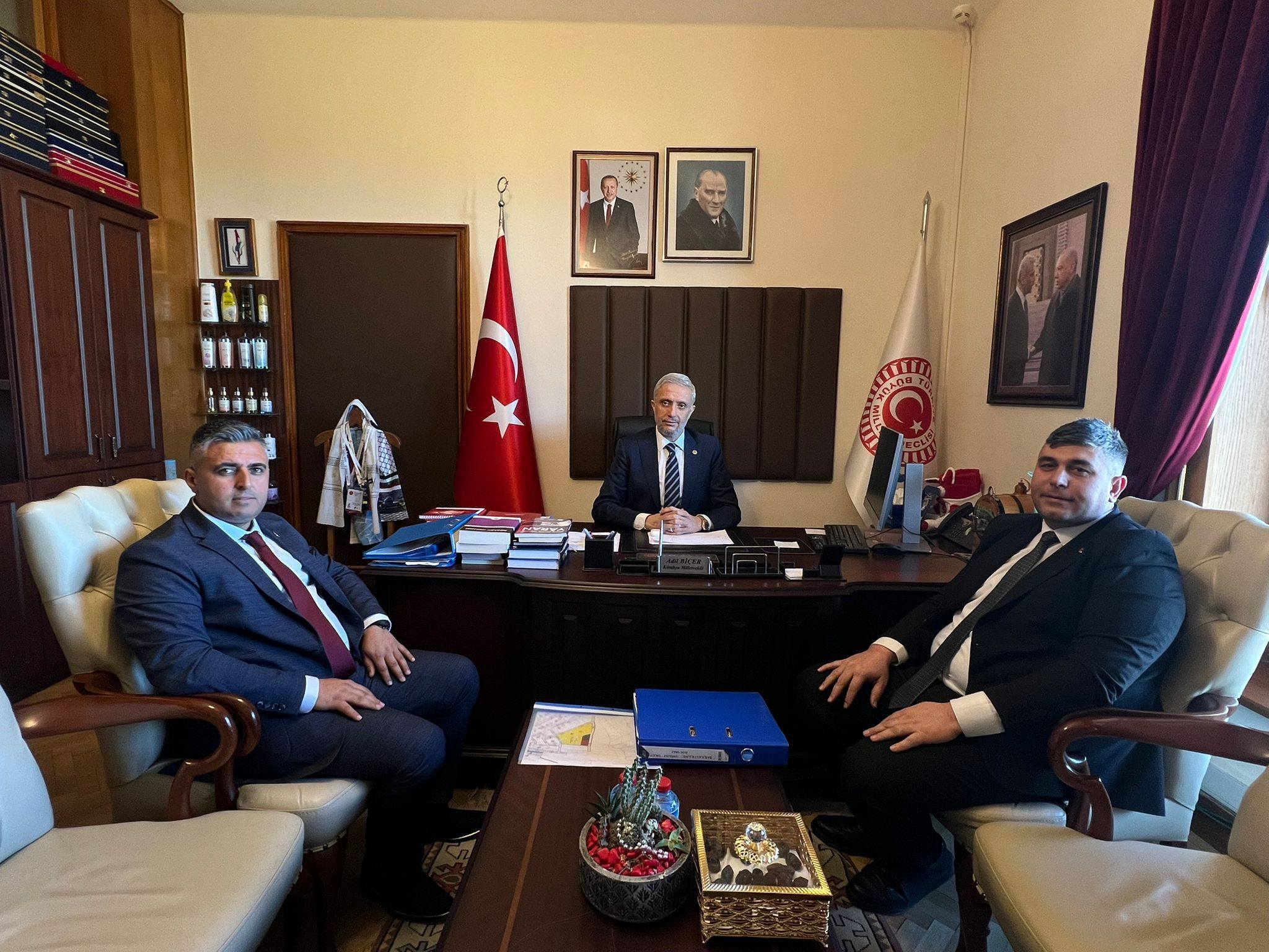 Gediz’in Belde Belediye Başkanlarından Ankara Çıkartması: Yatırımlar Masaya Yatırıldı