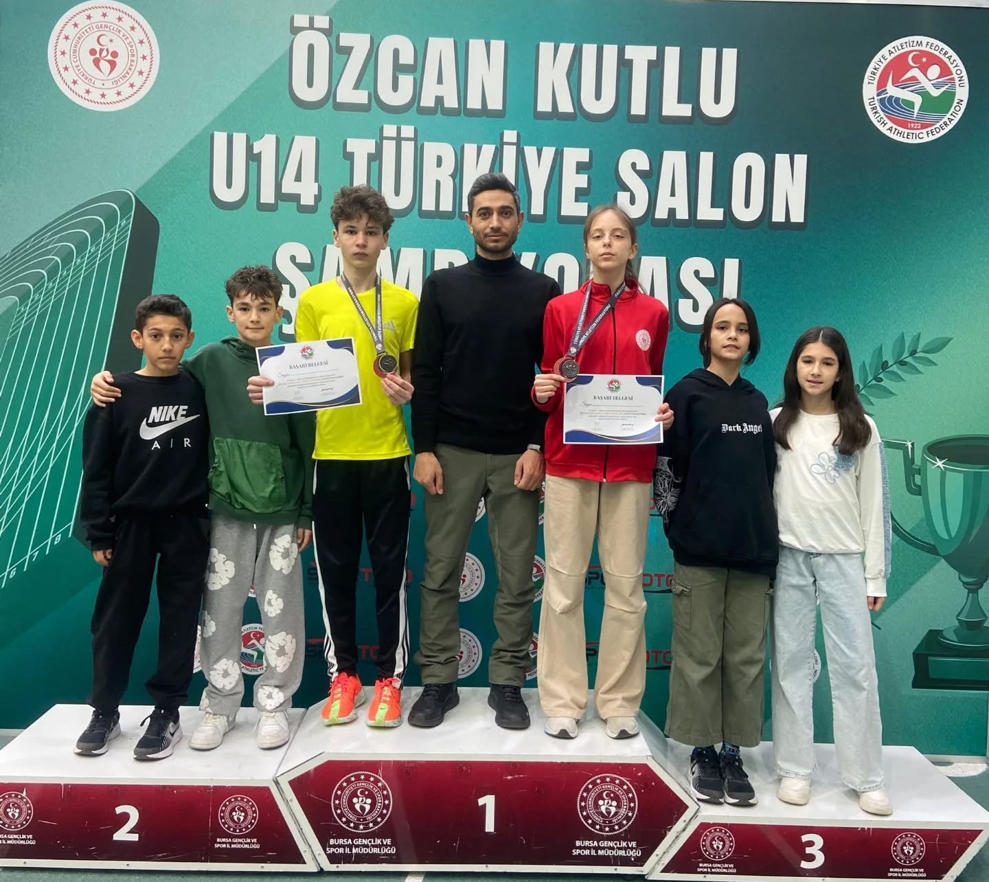 Bursa’da Gediz Rüzgarı: U14 Atletizm Şampiyonası’nda Türkiye Dereceleri Geldi