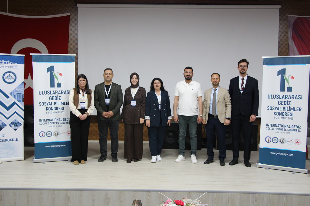 Gediz’de Bilim ve Kültür Şöleni: 1. Uluslararası Sosyal Bilimler Kongresi Başarıyla Tamamlandı