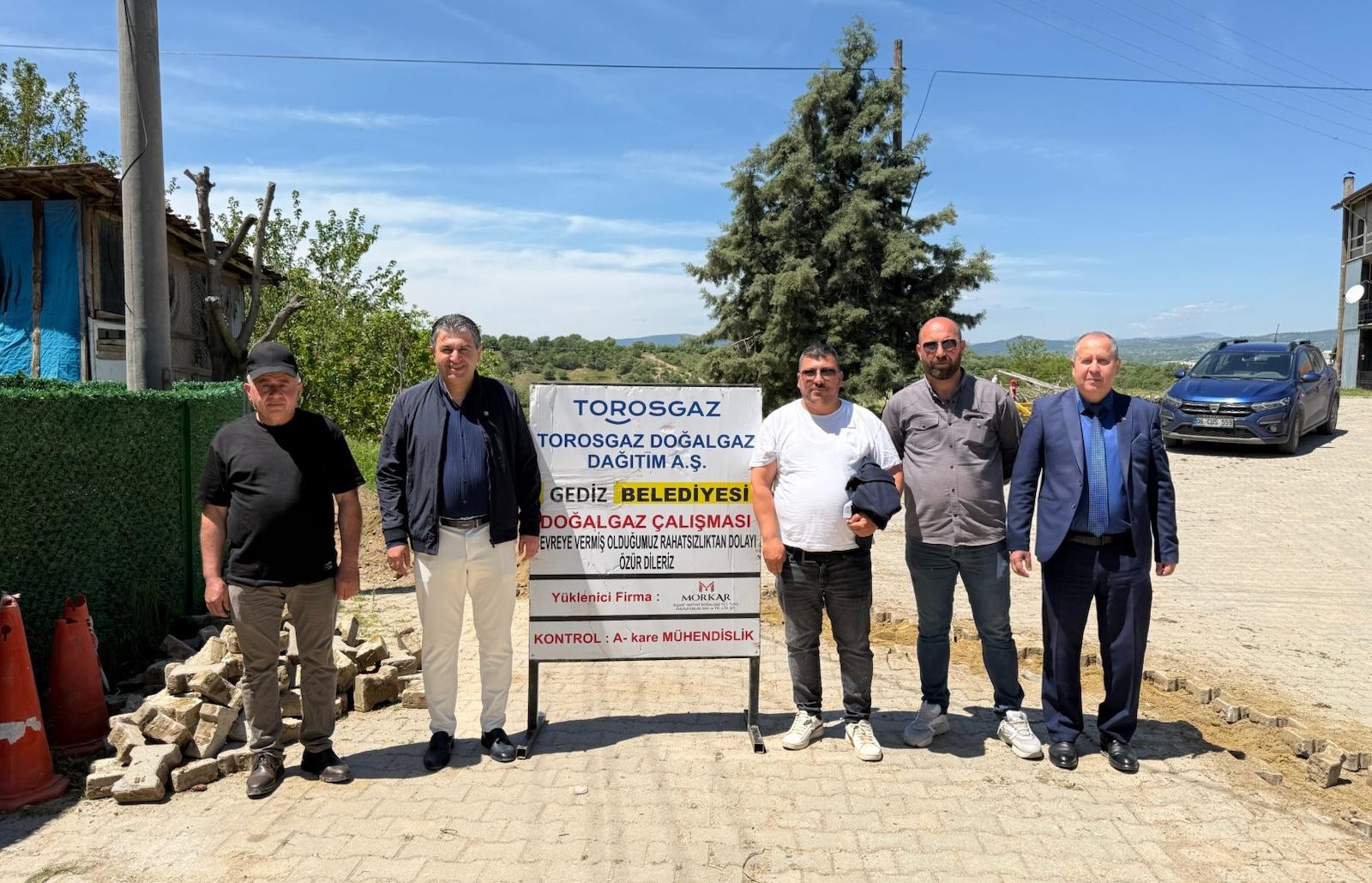 Referandumla İlçeye Katılan Mahallelerde Çifte Müjde: Dörtdeğirmen ve Erdoğmuş’ta Doğal Gaz Mesaisi Başladı