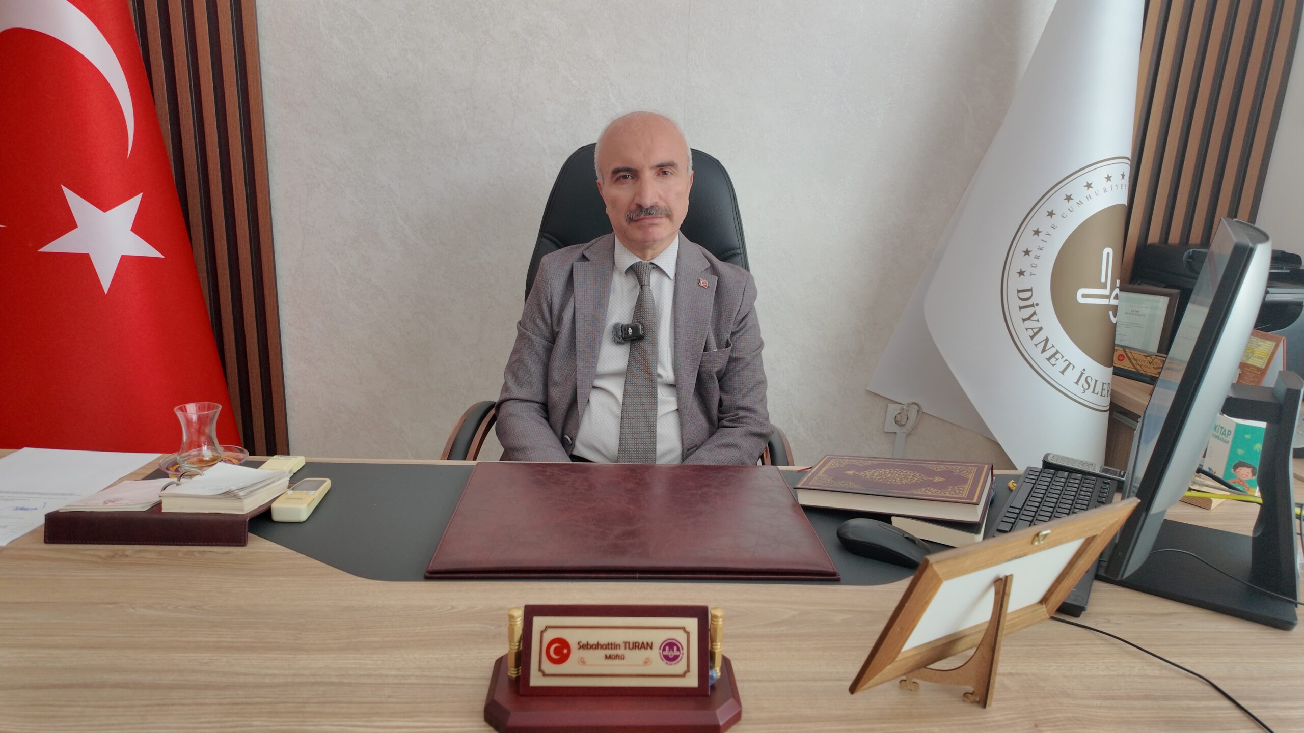 Müftü Sebahattin Turan’dan Gediz’e Duygusal Veda: “Din Hizmetlerinde Bir Yıldız Gibi Olduk”