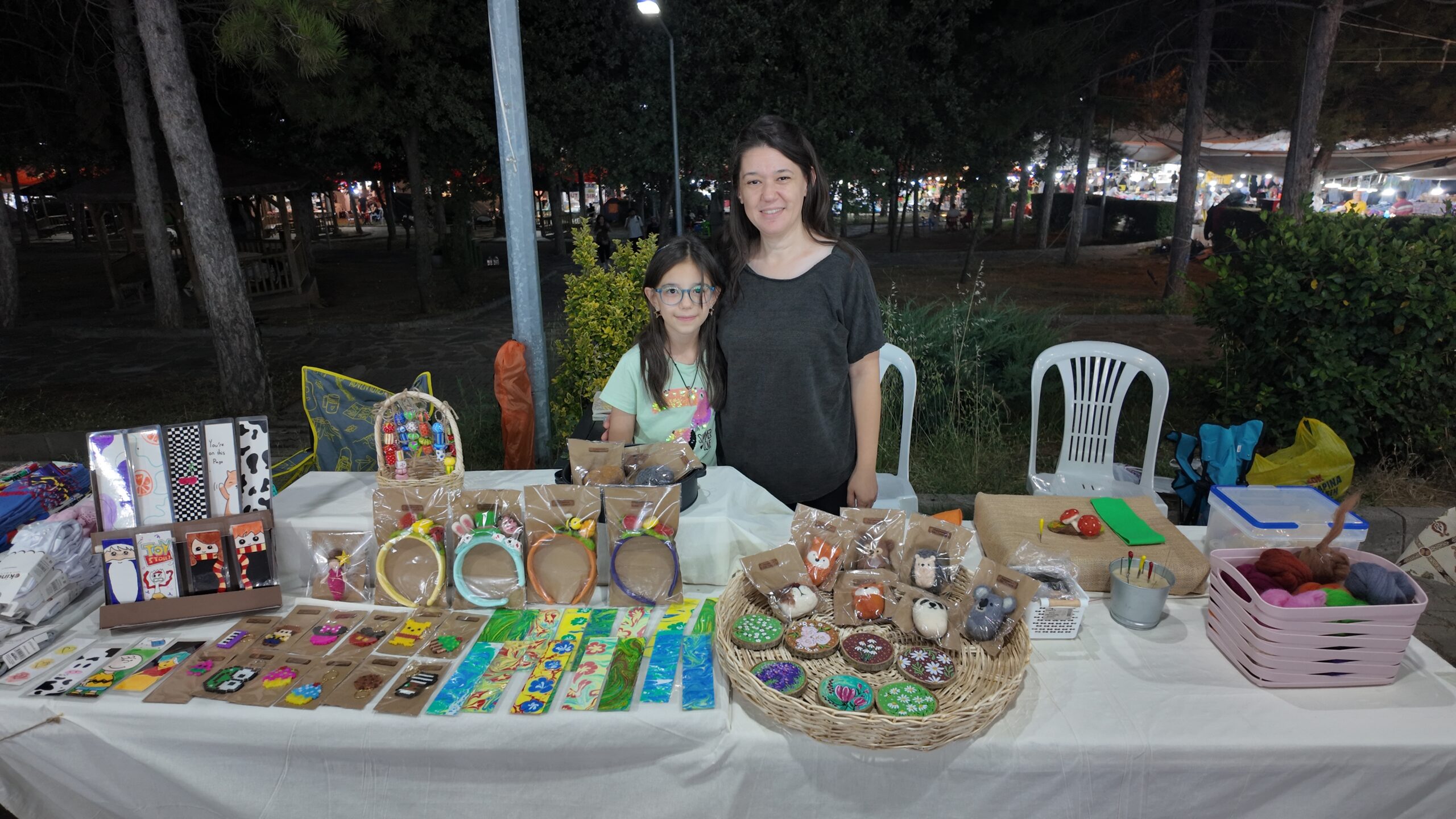 Gediz Tarhana Festivali’nde Sanat Rüzgarı: Sanat Sokağı’nın En Genç Yetenekleri Görücüye Çıktı