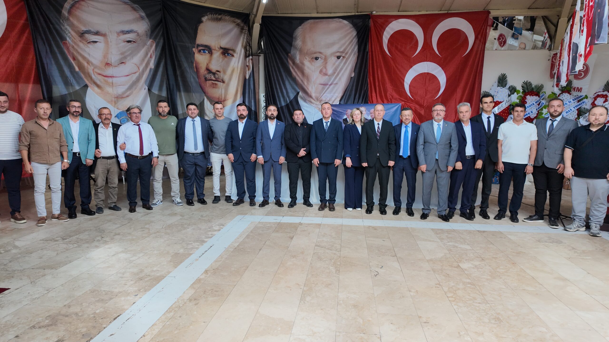 GEDİZ MHP’DE FATİH AYDIN GÜVEN TAZELEDİ: 15. OLAĞAN KONGRE GERÇEKLEŞTİRİLDİ