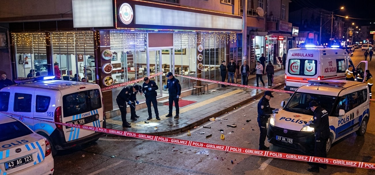 Gediz’de Restoran Önünde Bıçaklı Kavga: 2 Öğrenci Yaralandı, 1 Tutuklama